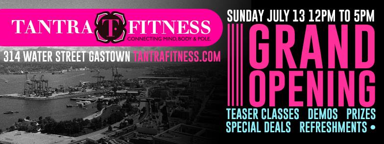 tantra fitness gastown opening