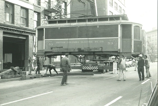 gastown old spaghetti factory Old Trolley